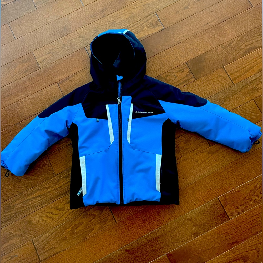 Like New Obermeyer Kids Blue Winter Coat, size 5